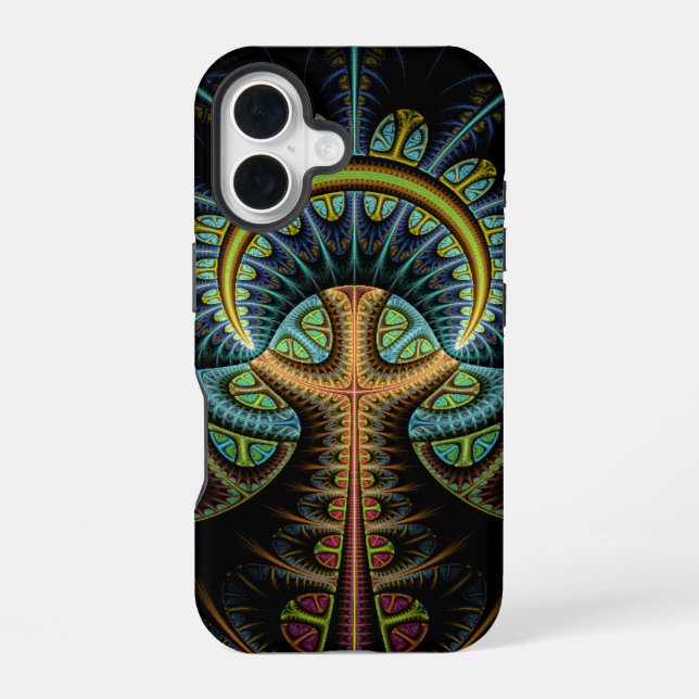 Lebensbaum iPhone 16 Hülle (Rückseite)