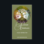 Lebensbaum | Jahreszeiten Visitenkarte<br><div class="desc">Baum des Lebens,  ein stilisiertes Symbol,  das das Heilige und die Wissenschaft der ökologischen Harmonie vereint. Ich hoffe,  Sie mögen es :-) vielen Dank für das Aussehen,  Margaret ❤️ ... ... .. #TreeofLife #yogainstructor #massagetherapeuist #mystical #newage #mandala# meditation #nature #counseling #environment, </div>