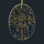 Lebensbaum Keramik Ornament<br><div class="desc">Baum des Lebens von William Morris. Der "Baum des Lebens" ist eines der bekanntesten Werke von William Morris. In diesem wunderbaren Wandteppich, dessen symbolische Bedeutung nach der biblischen Geschichte von Adam und Eva immerwährendes Leben oder Unsterblichkeit ist, kann man seine Liebe zum Detail leicht erkennen. William Morris (24. März 1834...</div>