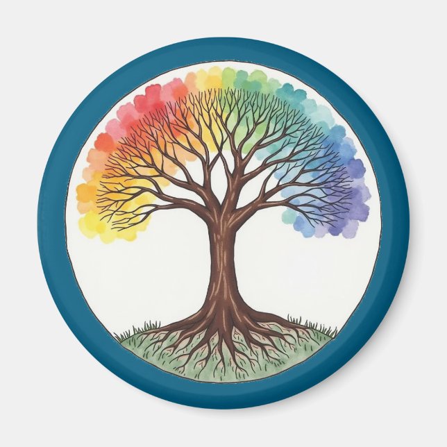 Lebensbaum Magnet (Vorne)