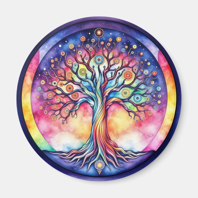 Lebensbaum Magnet (Vorne)