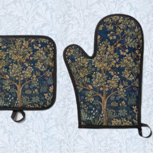 Lebensbaum Ofenhandschuh & Topflappen-Set (Von Creator hochgeladen)