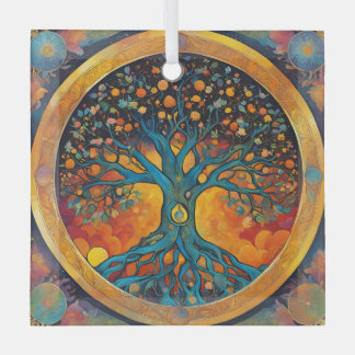 Lebensbaum Ornament Aus Glas