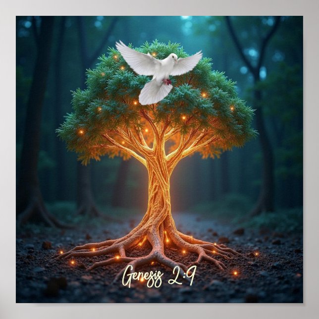 Lebensbaum Poster (Vorne)