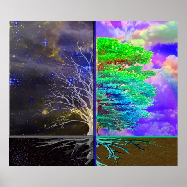 Lebensbaum Poster (Vorne)