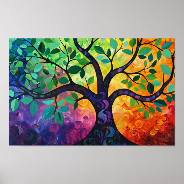 Lebensbaum Poster (Vorne)