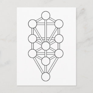 Lebensbaum Postkarte