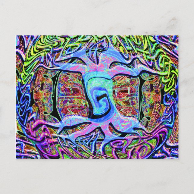 Lebensbaum Postkarte (Vorderseite)