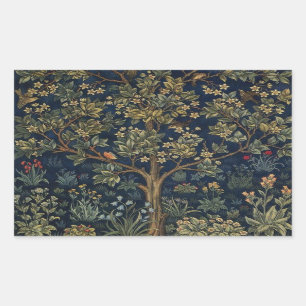 Lebensbaum Rechteckiger Aufkleber