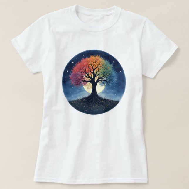 Lebensbaum T-Shirt (Design vorne)
