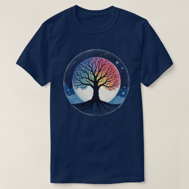 Lebensbaum T-Shirt (Design vorne)