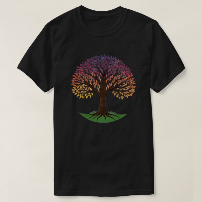 Lebensbaum T-Shirt (Design vorne)