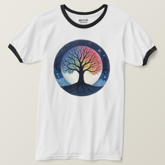 Lebensbaum T-Shirt (Design vorne)