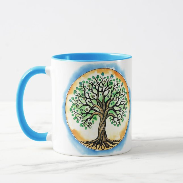 Lebensbaum Tasse (Links)