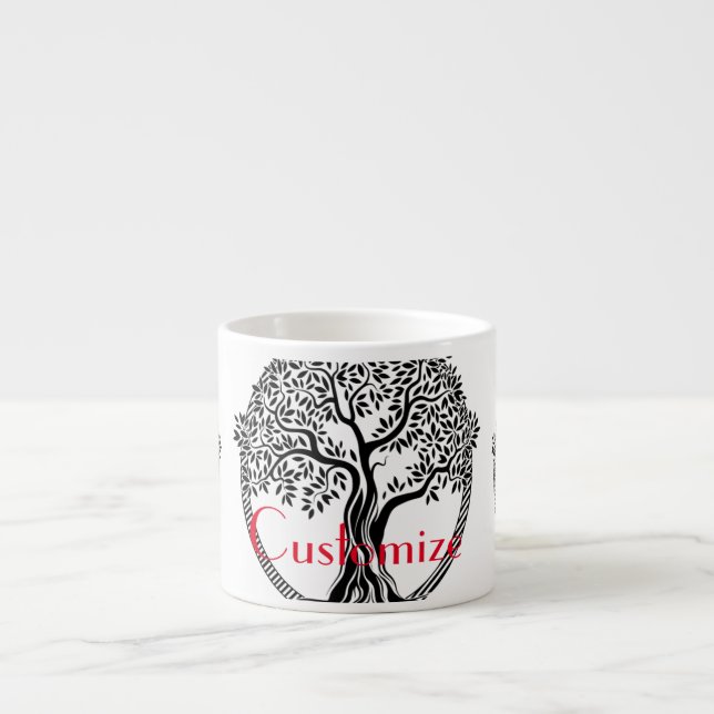 Lebensbaum Thunder_Cove    Espressotasse (Vorderseite)