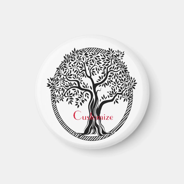 Lebensbaum Thunder_Cove Magnet (Vorne)