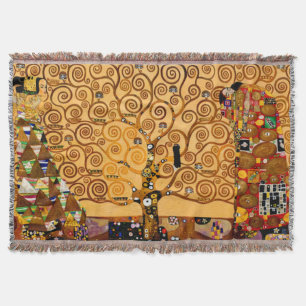 Lebensbaum von Gustav Klimt Fine Art Decke
