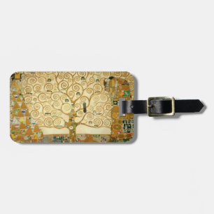 Lebensbaum von Gustav Klimt Gepäckanhänger