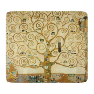 Lebensbaum von Gustav Klimt Schneidebrett