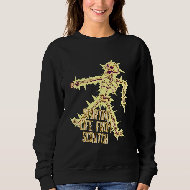 Lebensbeginn von Scratch Sweatshirt (Vorderseite)