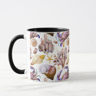 Lebensbild des Meeresspiegels 4 Tasse