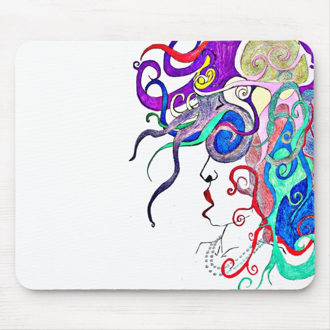 Lebensdame Mousepad (Vorne)