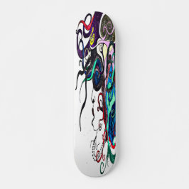 Lebensdame Skateboard