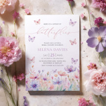 Lebensdauer der Brautparty-Wildblume von Schmetter