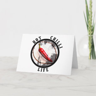 Lebensdauer der heißen Chili Karte