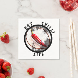 Lebensdauer der heißen Chili Serviette