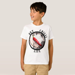 Lebensdauer der heißen Chili T-Shirt