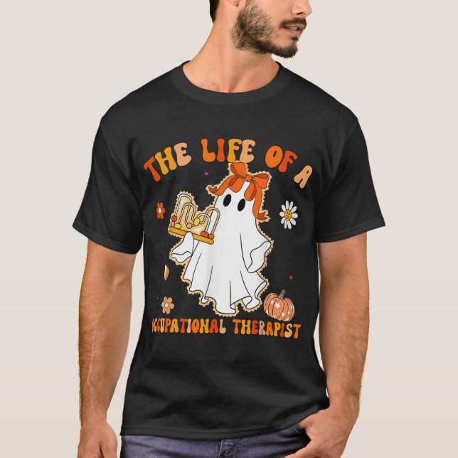 Lebensdauer eines Berufstherapeuten T-Shirt (Vorderseite)