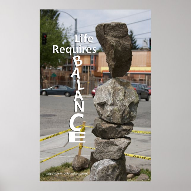 Lebensdauer erfordert Saldo Poster (Vorne)