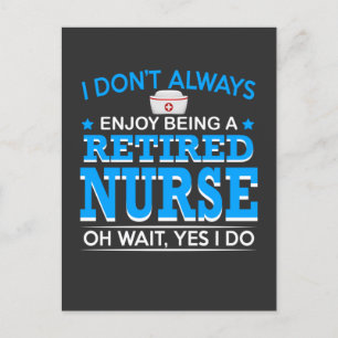 Lebensdauer  Krankenschwester Einladungspostkarte