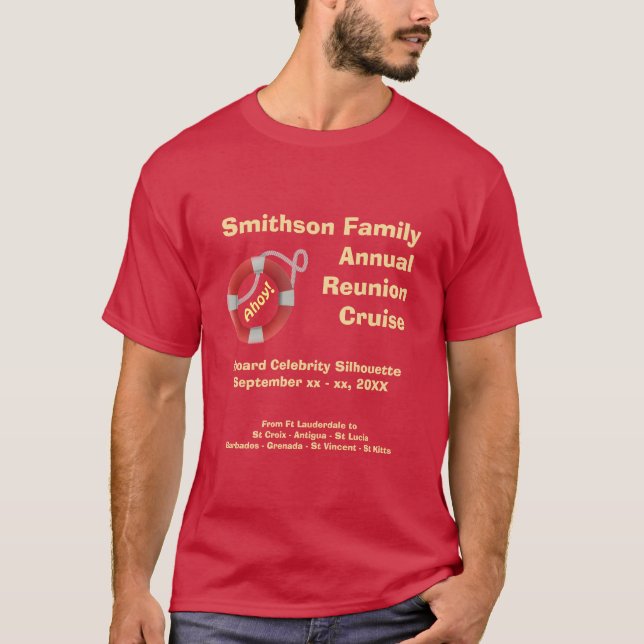 Lebenserhalter Familienfahrt T-Shirt (Vorderseite)