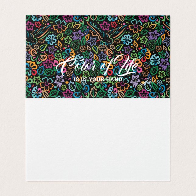 Lebensfarbe (Innenseite Aufgefaltet)