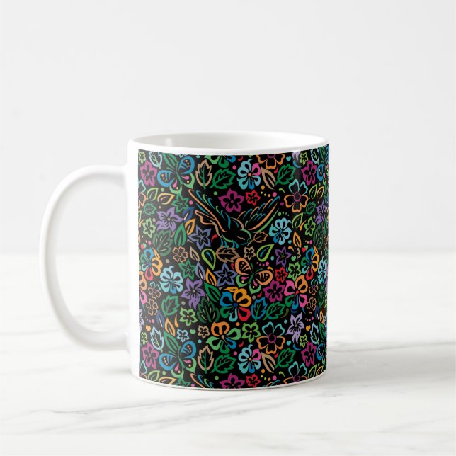 Lebensfarbe Kaffeetasse (Links)