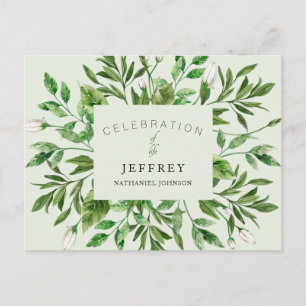 Lebensfeier nach Verlust der Ansammlung Postkarte