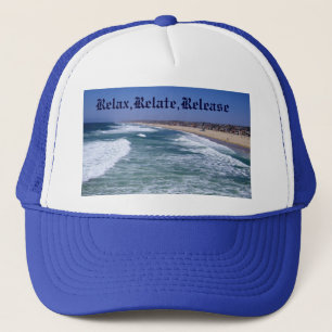 Lebensfreude - Hermosa Beach California Truckerkappe