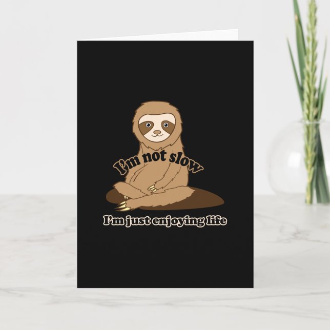 Lebensfreude Karte (Vorderseite)