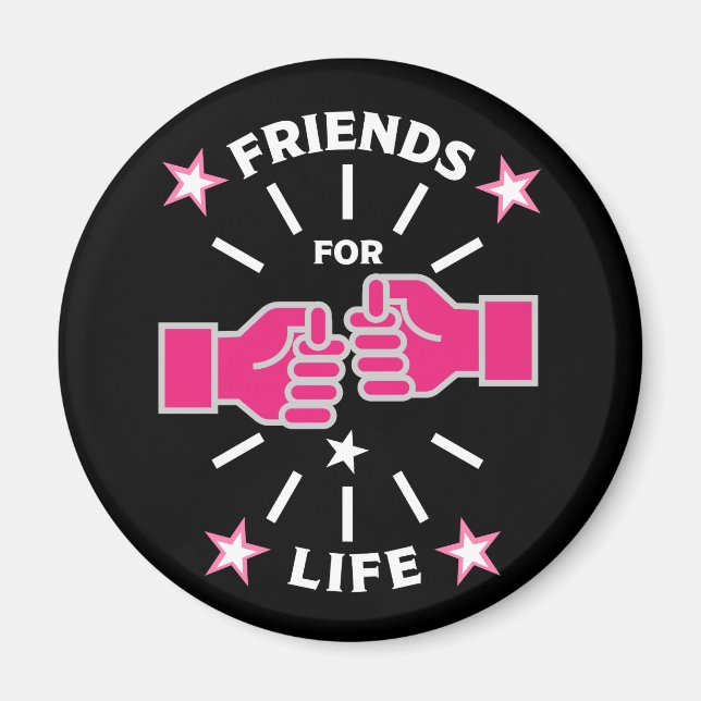 Lebensfreunde Magnet (Vorne)