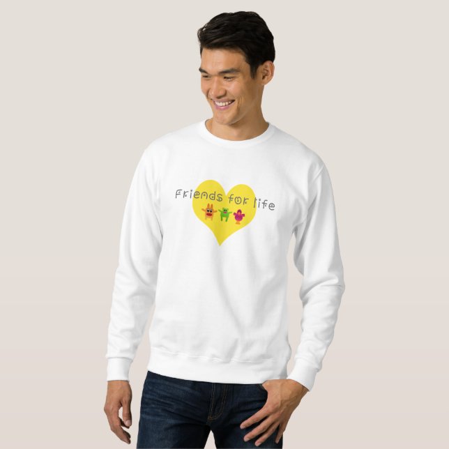 Lebensfreunde Sweatshirt (Vorne ganz)