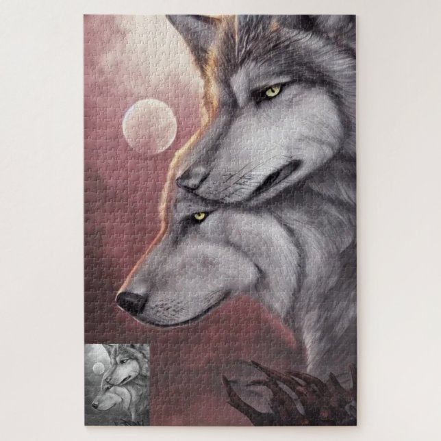 Lebensgefährte Puzzle (Vertikal)