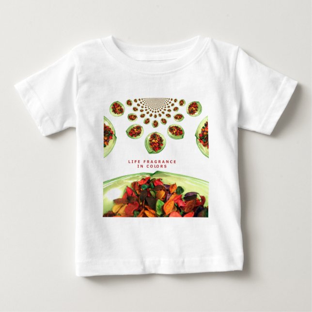 Lebensgefühl in Farbe Potpourri Baby T-shirt (Vorderseite)