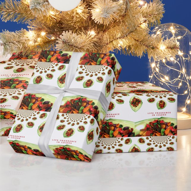 Lebensgefühl in Farbe Potpourri Geschenkpapier (Feiertage)