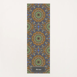 Lebensgefühle Mandala-individuelle Name Yogamatte