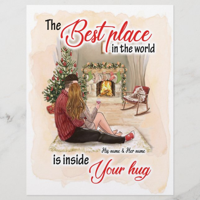 Lebensgeschenke | Der beste Platz der Welt Briefbogen (Vorderseite)