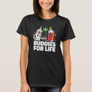 Lebenshaltungsbuddies ließen sich von der Funny Ju T-Shirt