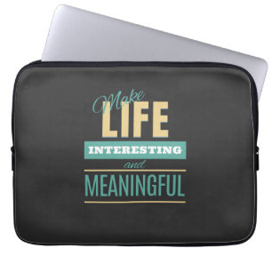 Lebensinteressante Angebotsmotivation Laptopschutzhülle