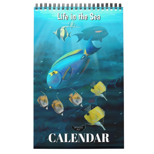 Lebenskalender im Meer Kalender (Titelbild)